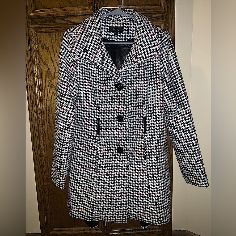 Houndstooth Coat from BCX, size M